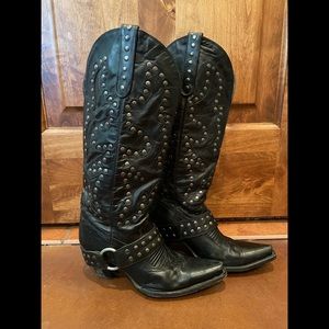 LANE Stud Rocker Boots